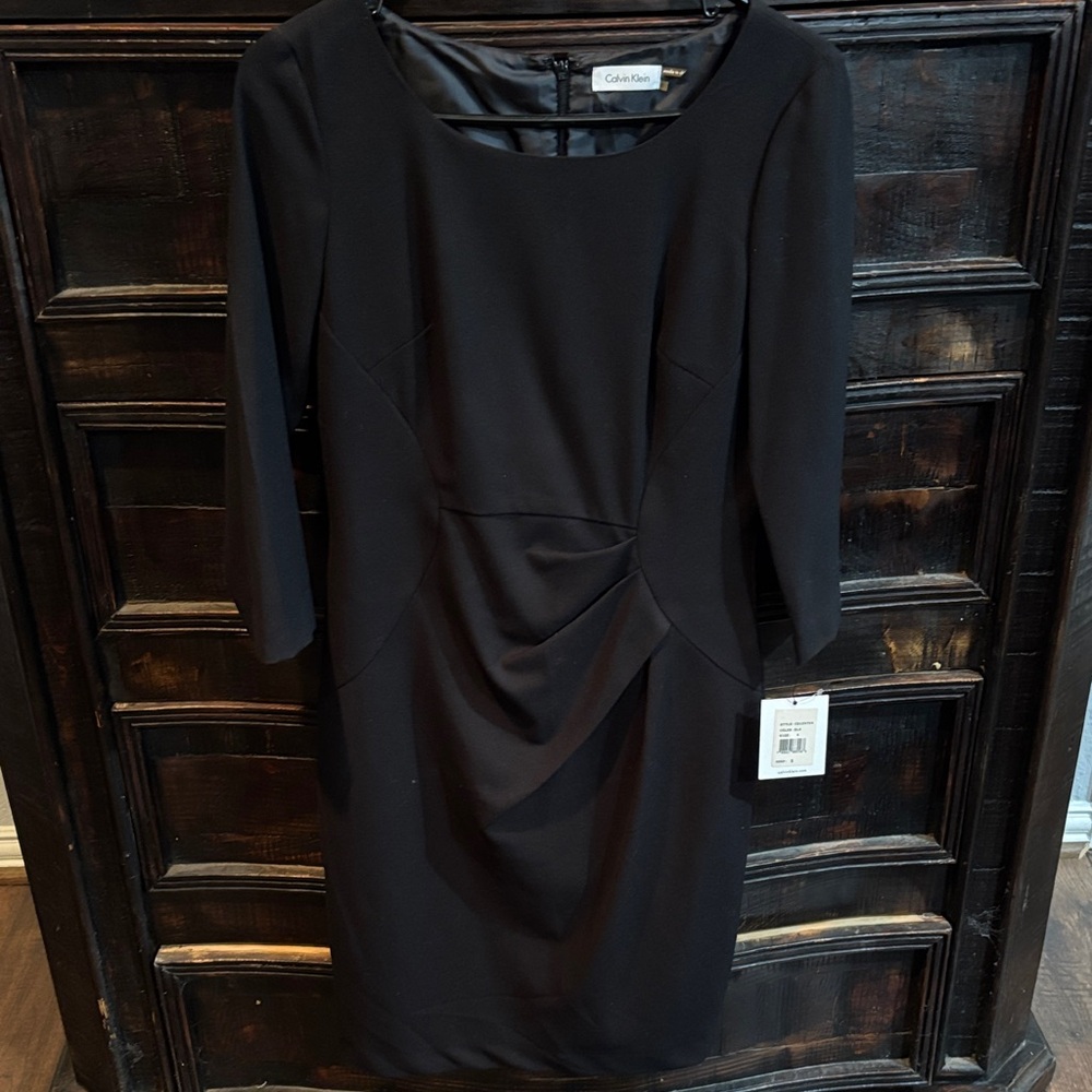 Calvin Klein Elegant Sheath Dress NWT